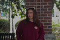 Generation Empowered Crewneck- Burgundy