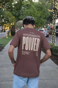 Generation Empowered Graphic Tee- Brown
