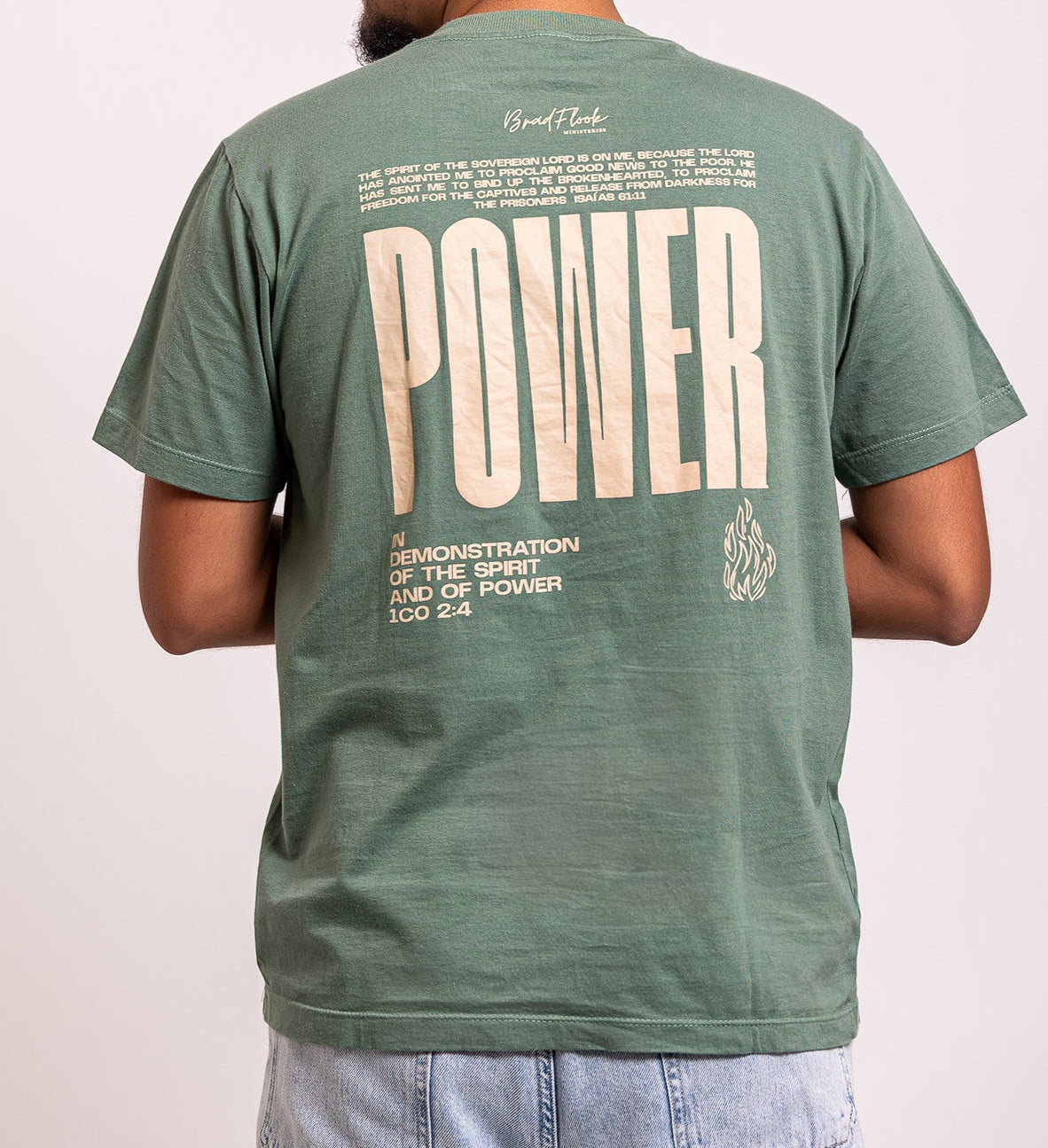 Generation Empowered Graphic Tee- Green