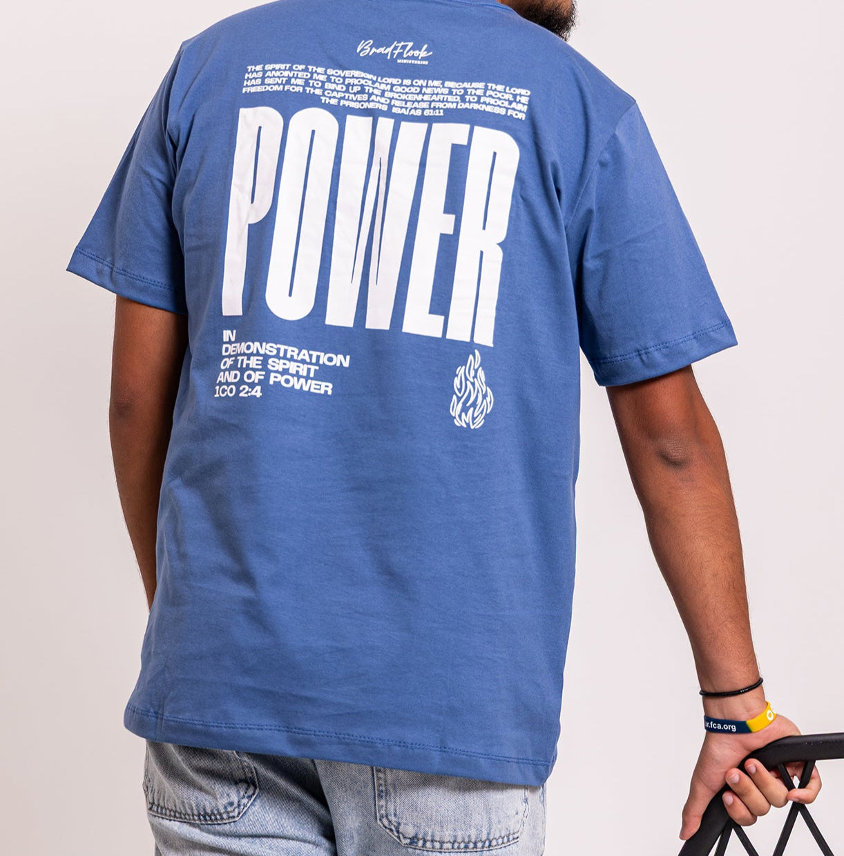 Generation Empowered Graphic Tee- Ocean Blue